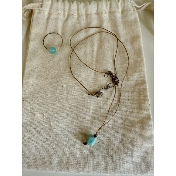 Huge Jewelry Lot, Turquoise, Amazonite, Fashion Boho Necklace Earring Ring Sets - Picture 16 of 16